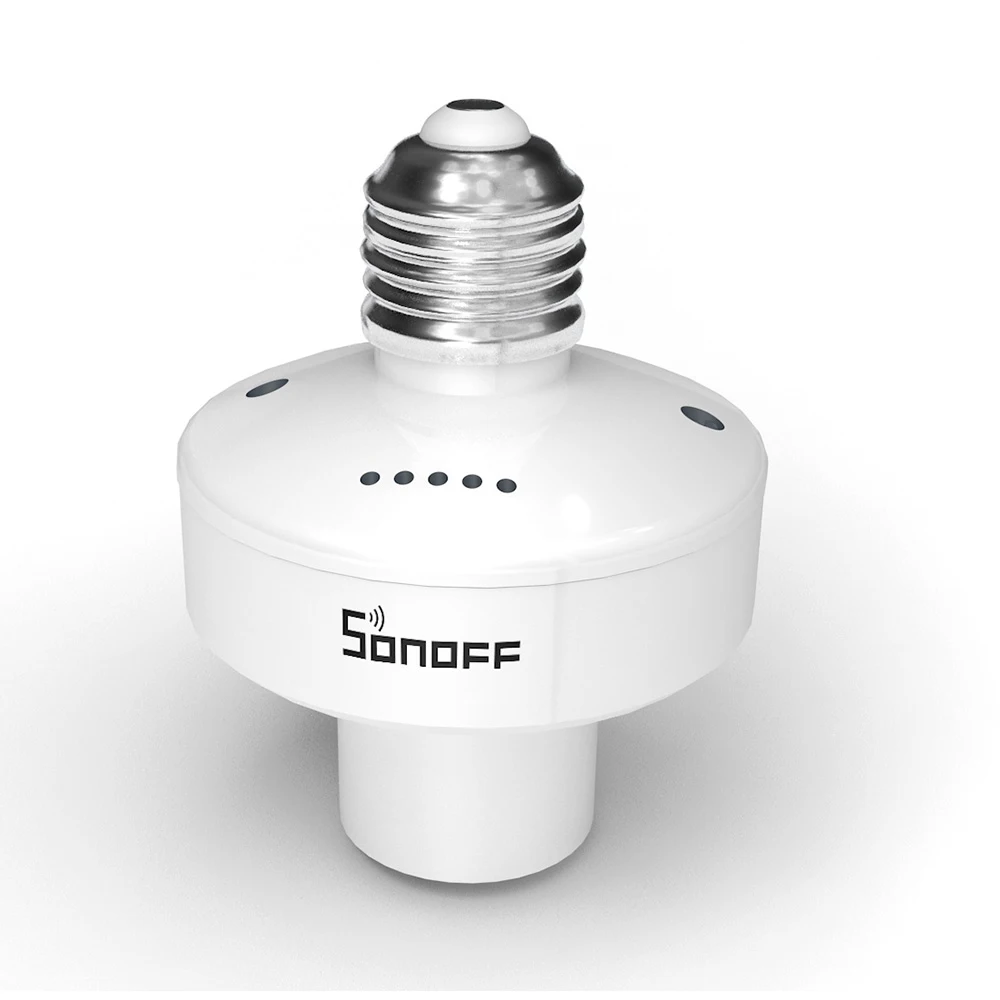 1pcs 2/3/4/5 шт. SONOFF Slampher R2 Itead 433MHz RF Smart WiFi светильник держатель E27 держатель лампы прерыватель переключатель Wi-Fi для умного дома - Цвет: 1pcs