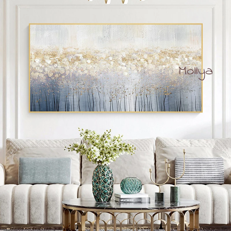 

100% Искусство Ручная роспись абстрактная картина маслом на холсте Современные настенные картины для гостиной гостиницы настенное украшени...