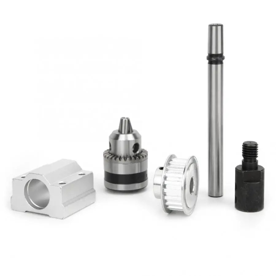 Настольная дрель B10 неработающий шпиндель Сборка DIY Деревообработка резка