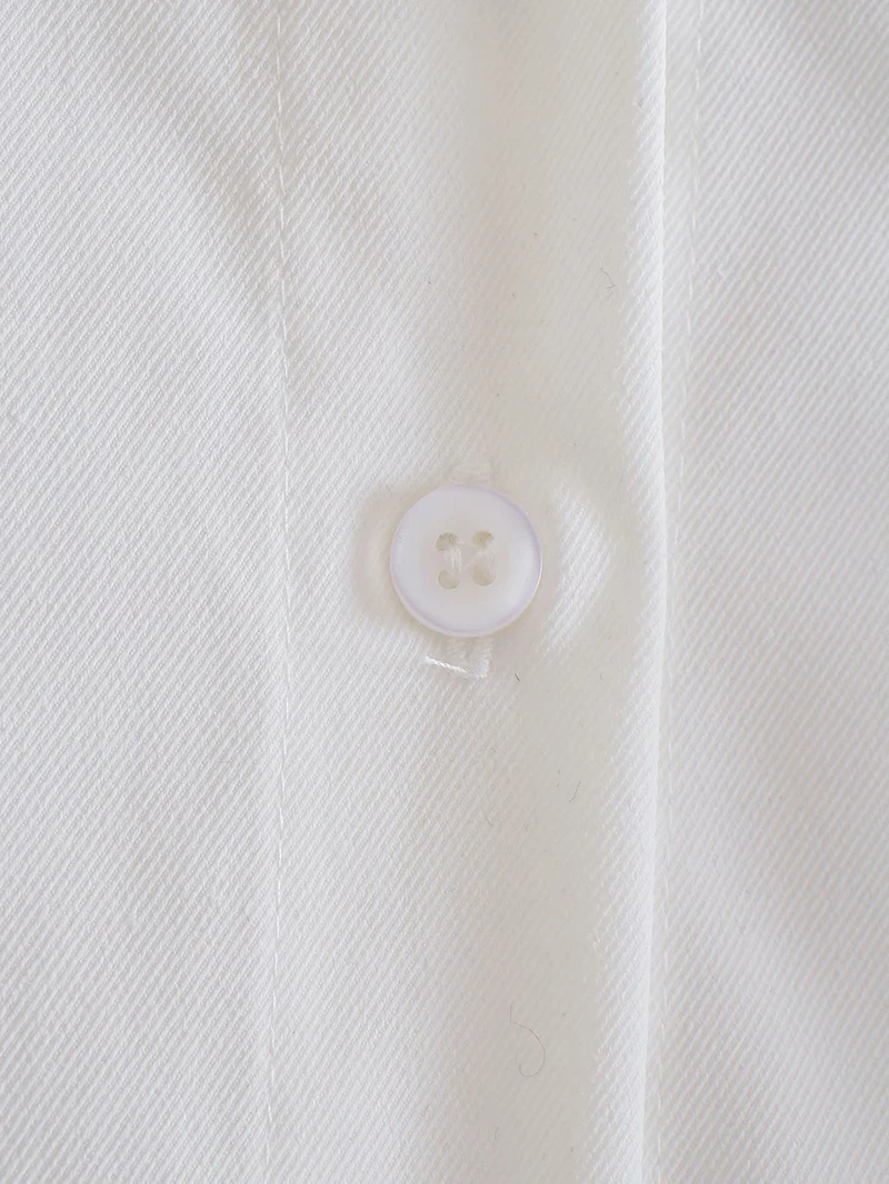 

PUWD Women Stylish White Short Shirts 2021 Summer Fashion Ladies Vintage Tops Streetwear Female Chic Top Girls Cute