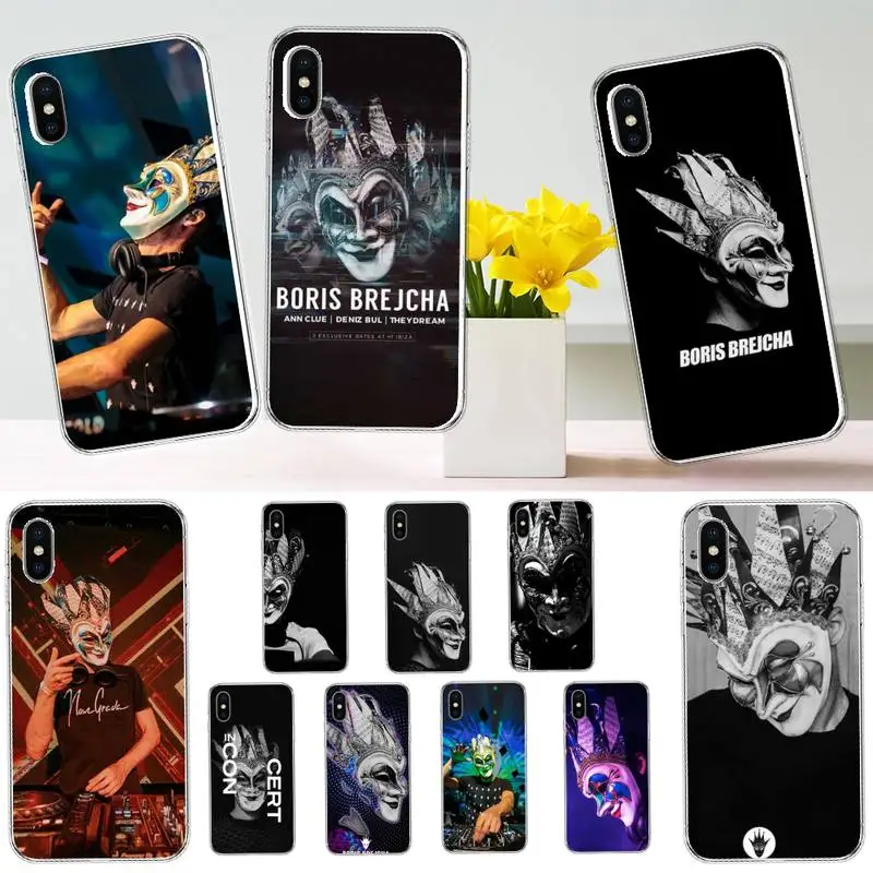 

boris brejcha boris brejcha Dj producer Phone Case for iPhone 11 12 mini pro XS MAX 8 7 6 6S Plus X 5S SE 2020 XR