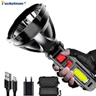 Фонарик Pocketman 4-gear, 500 м, с USB-зарядкой