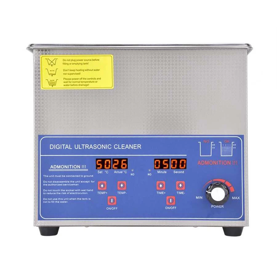 Цифровой ультразвуковой очиститель 20AL 3L промышленная мощность регулируемая