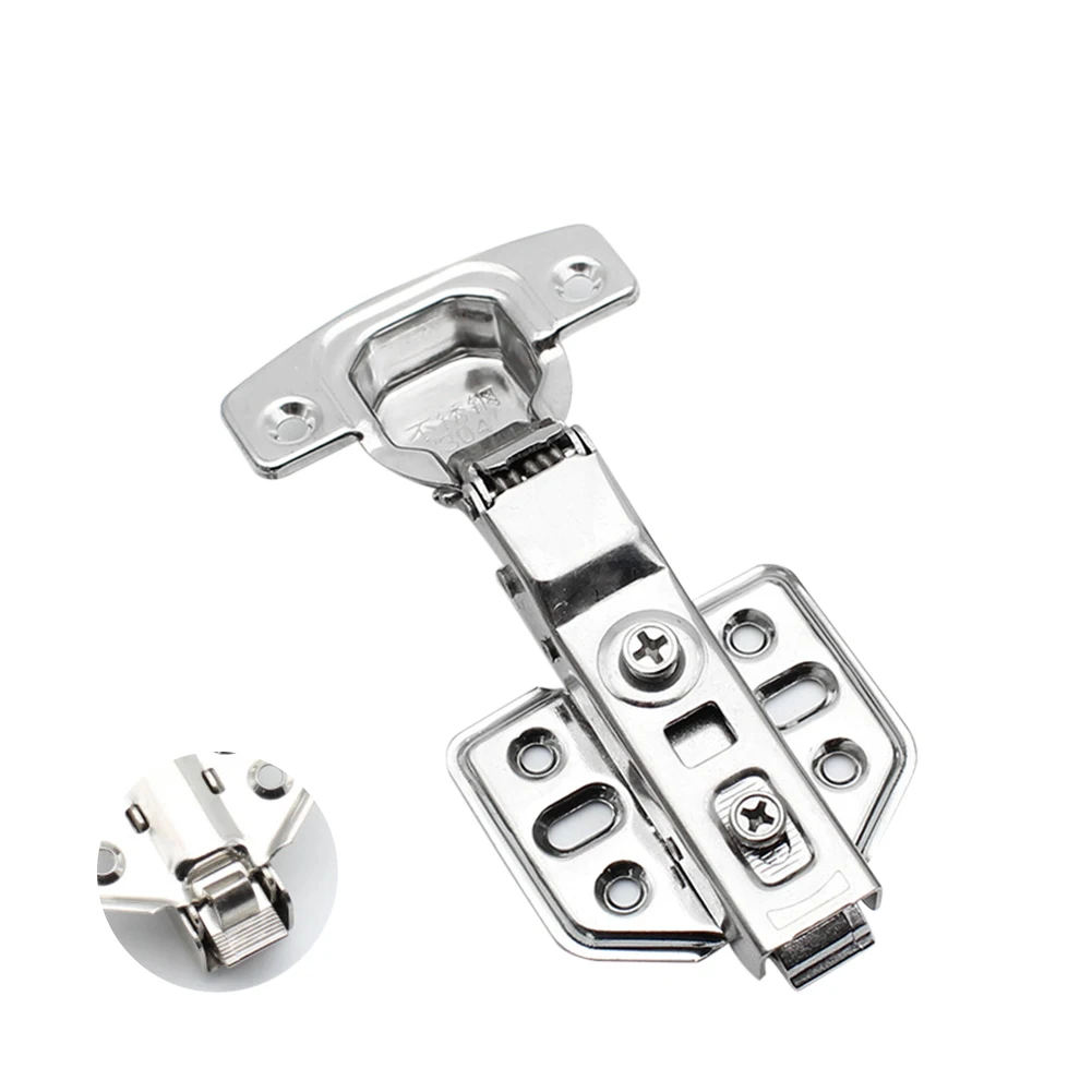 

2.0mm Hinge Stainless Steel Hydraulic Cabinet Door Hinges Damper Buffer Soft Close Kitchen Cupboard Furniture Hinges