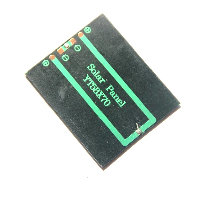 Солнечная панель 0 5 Вт 2 В миниатюрная поликристаллическая для самостоятельной