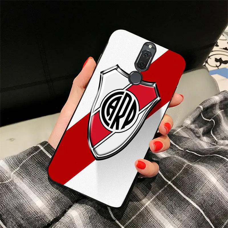 Чехол для телефона FC River Plate Huawei Mate10 Mate 30Pro черный мягкий ТПУ DIY чехол Pratto Nova 3 5 P9 P10 P20