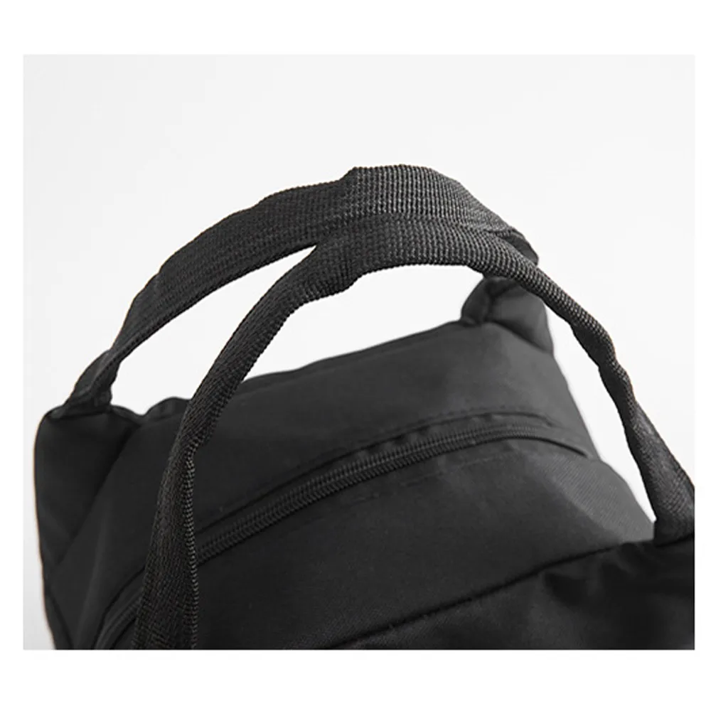 

Fashion Portable Lunch box Bag Thermal Insulated Cold keep Food Safe Solid color warm Canvas Lunch bags For Girls Women