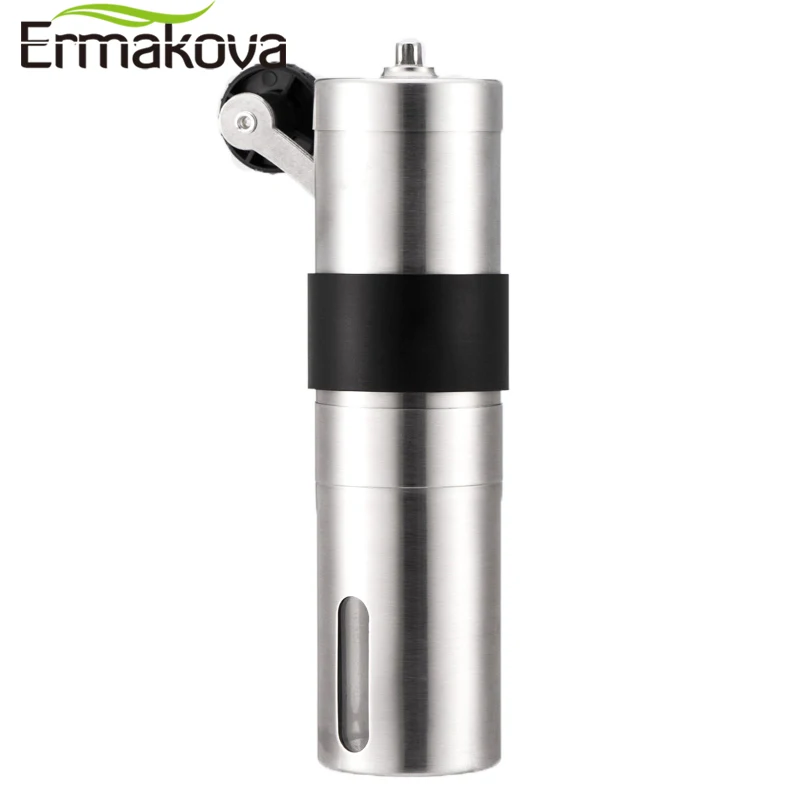 ERMAKOVA 30 г 40 г мини ручная кофемолка нержавеющая сталь кофе в зернах рукоятка портативная кофемолка кухонный инструмент