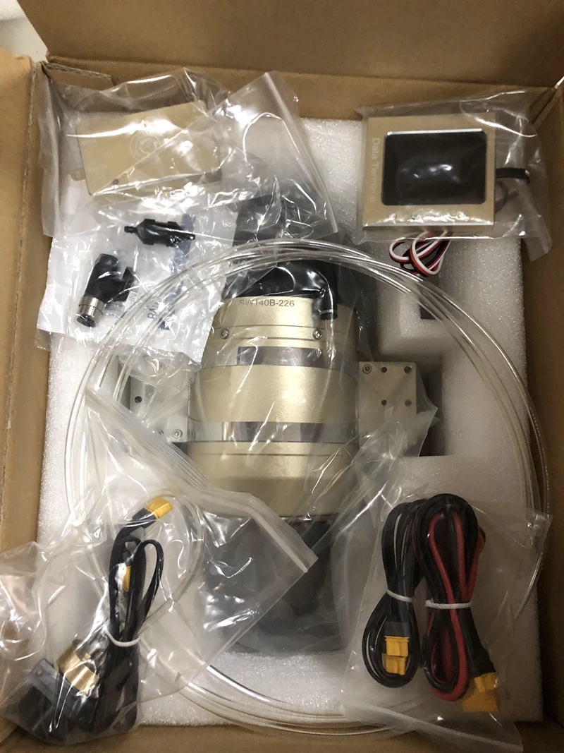 Swiwin SW140B бесщеточный турбинный двигатель струйный Турбокомпрессор 14 кг