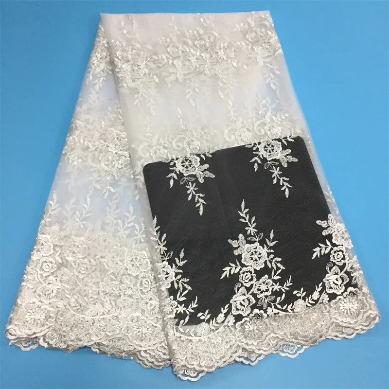 

New Design African Lace Fabric 2020 High Quality Lace African cord Lace Nigerian Lace Fabrics for Dress