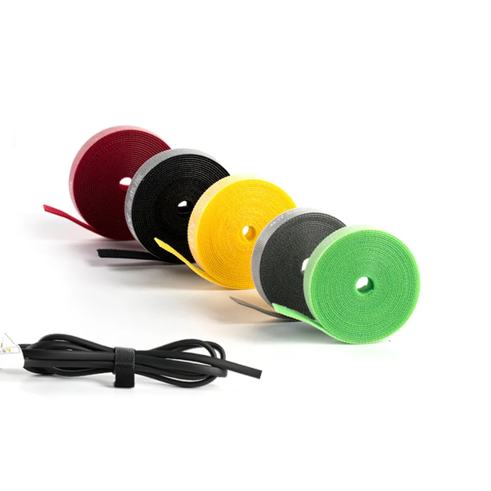 2 м нейлоновые кабельные стяжки многоразовые липучками самостоятельно прочная