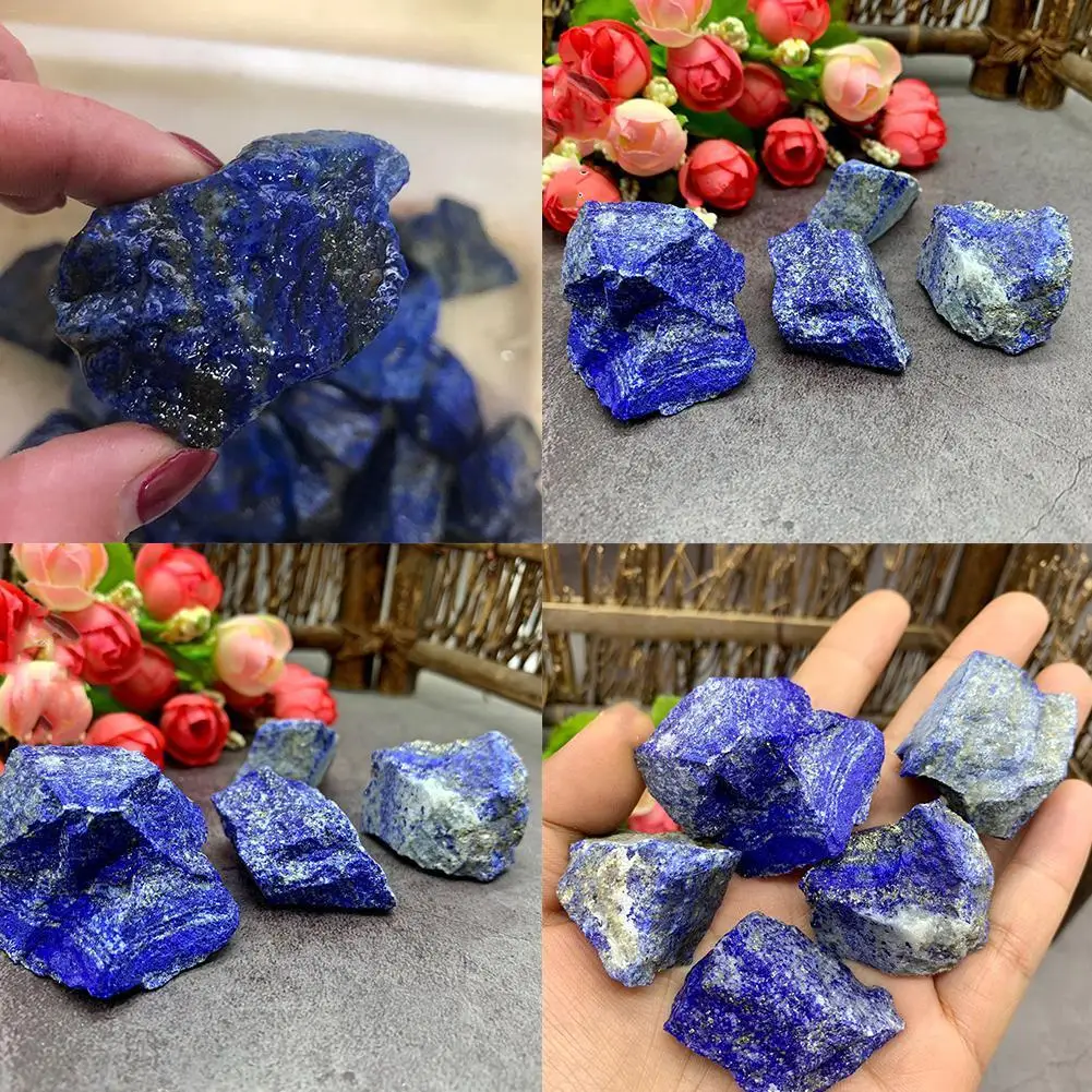 

100g Natural Rough Afghanistan Lapis lazuli Crystal Healing Stone Hot Gemstone Stone Mineral M4N7
