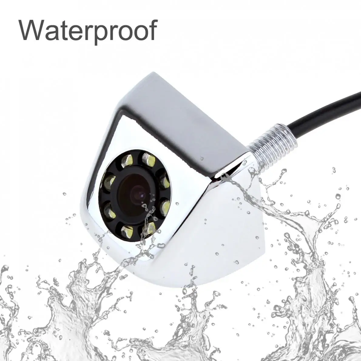 Водонепроницаемая Автомобильная камера заднего вида ночного видения 170 градусов