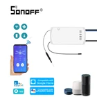 Интеллектуальный выключатель света SONOFF IFan03 WI-FI потолочный вентилятор и светильник контроллер умный дом переключатель наличии дропшиппинг для Alexa приложения переключатель