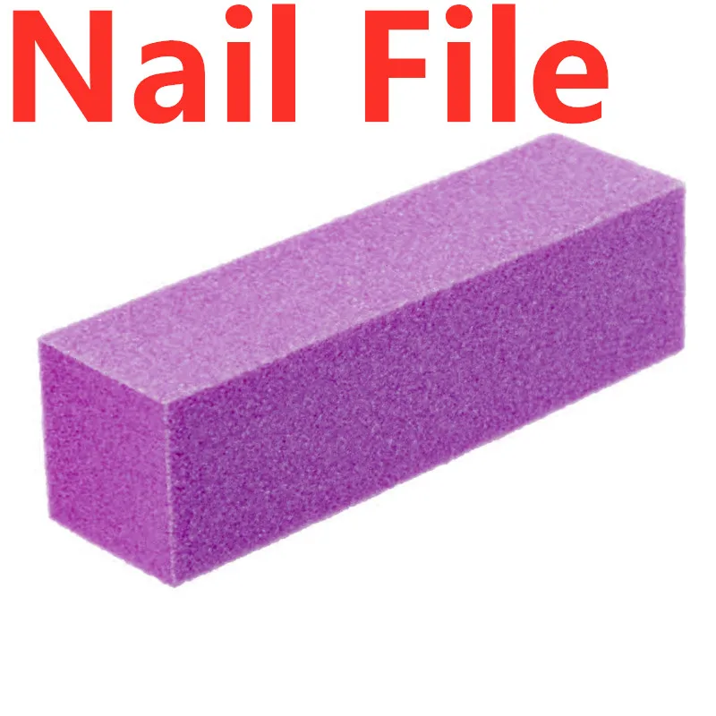 

5PCS/Set All Sides Plastic Nail File Nail Buffers Polish Sanding Nail File Sponge Manicure Nail File For UV Gel Nail Art Tools