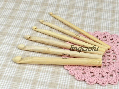 

Japan imported bamboo super thick crochet 6.5MM ~ 12MM