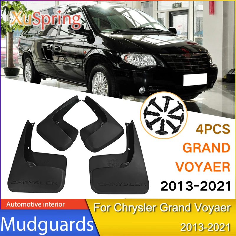

Car Mudflaps Splash Guards Front Rear Mudguards Fenders Assessories Car Styling For Chrysler Grand Voyaer 2013-2021