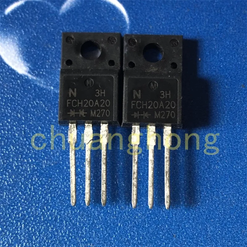 

1Pcs/Lot Original New FCH20A20 20A 200V Fast Recovery Rectifier Tube TO-220F