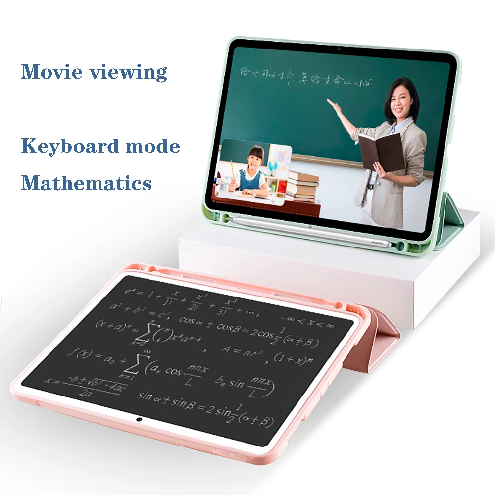 with pencil holder new case for matepad 10 4 capa for huawei honor v6 10 4 silicone cover holster smart sleep 2020 case funda free global shipping