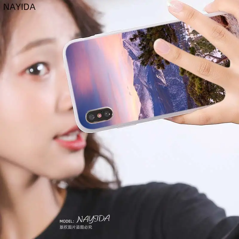 Мягкий чехол для Xiaomi Redmi 9 8 7 6 5 4a 4x 9at 9Prime K20 Pro 9a 8a 5Plus с Горным лесом | Мобильные