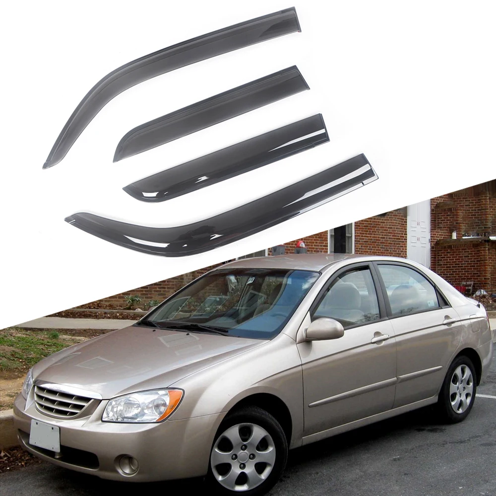 

Ветровые дефлекторы для боковых окон автомобиля Kia Spectra 5 2003-2009