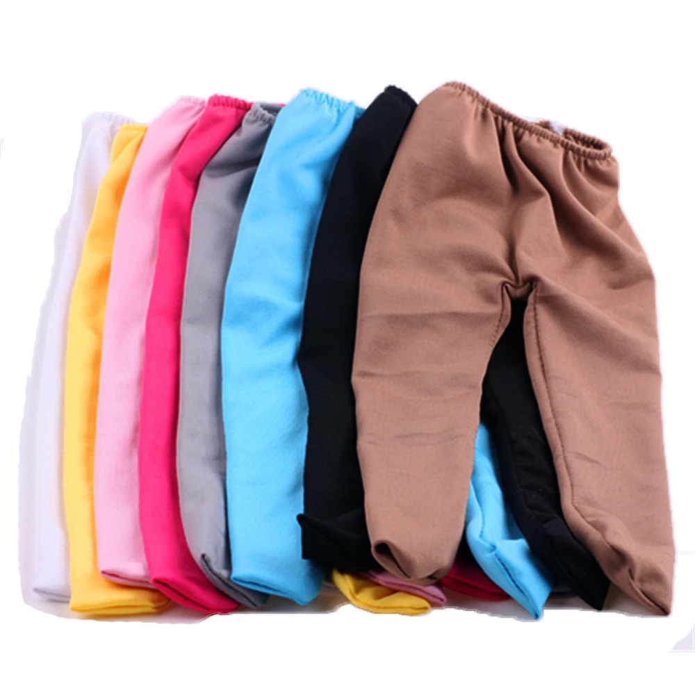 Леггинсы для кукол одноцветные подходят 18 дюймов/43 см 1/4 масштаб миниатюрные