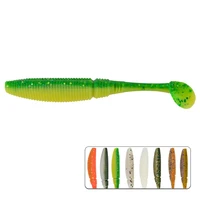 1pc fishing soft lure 8 5cm 4 2g silicone bait 9 colors shiner shad goods wobblers artificial tackle