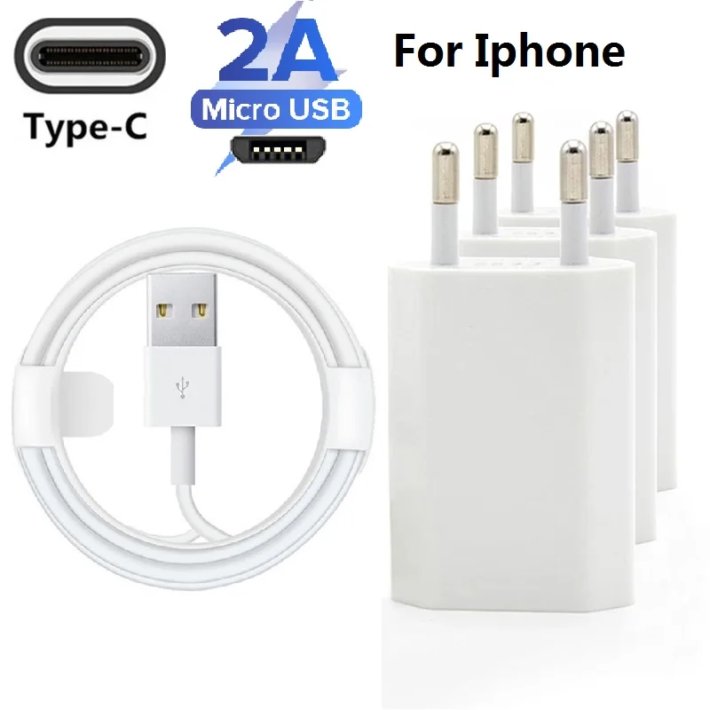 Кабель Micro USB 1 м Тип C кабель для Samsung Huawei Xiaomi OPPO REALME SONY быстрая зарядка USB-кабель iPhone