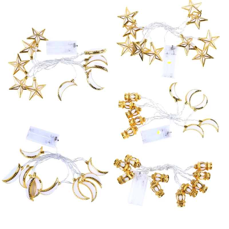 

1.5m Battery Powered String Light Ramadan Decoration for Indoor House Decoration X7XD