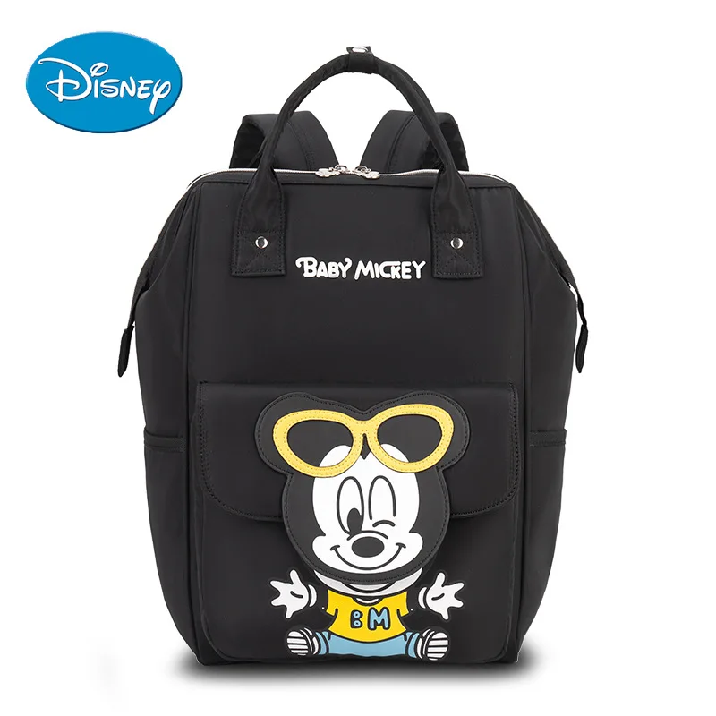 

Mickey Mouse Mummy Wet Diaper Bag Baby Nursing Big Capacity Backpack Mickey Mouse Cartoon Mummy Diaper Bag Moms Travel Backpacks