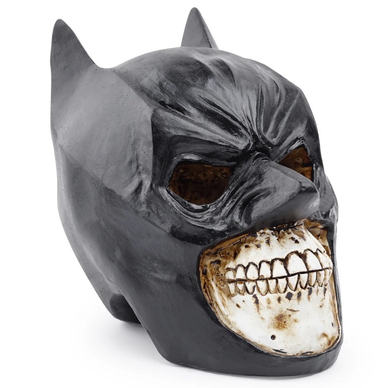 

Статуя черепа человека для домашнего декора, статуэтки из смолы, украшение на Хэллоуин, скульптура, медицинская обучающая эскизная модель, ...