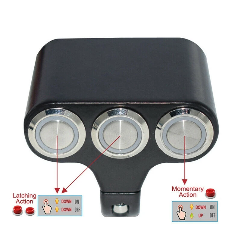 7/8 дюймов мотоциклетный руль крепление светильник противотуманный