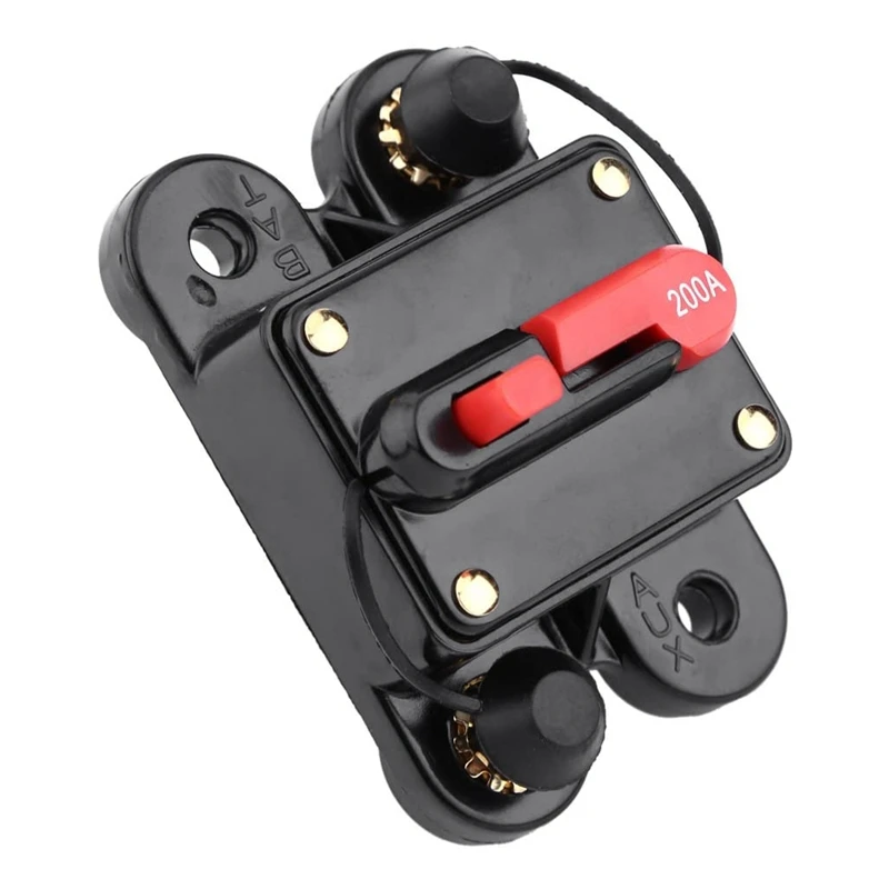 12V 24V DC 200 Amp автоматический выключатель для автомобиля морской лодки велосипед