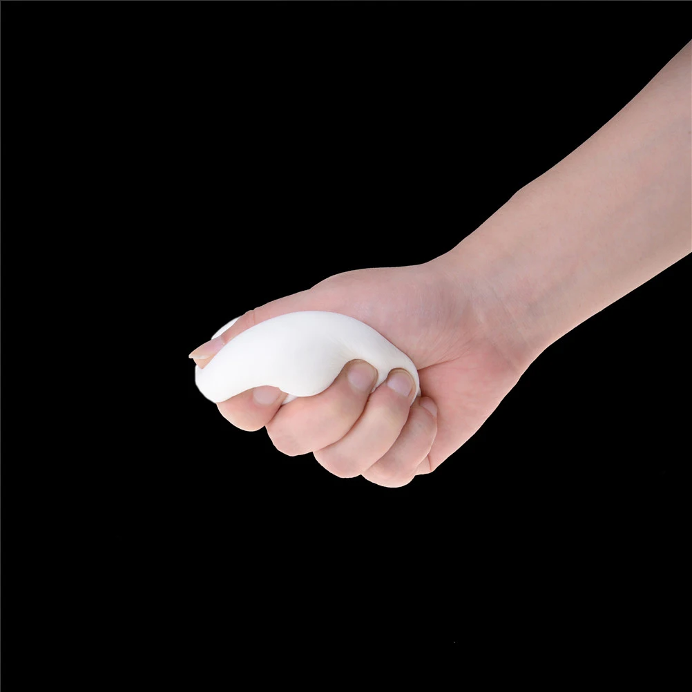 1 шт. 9 см кольцо для автомобильного ключа белая булочка из теста хлеб эластичные