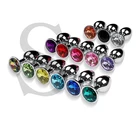 Анальная пробка из нержавеющей стали, маленького размера