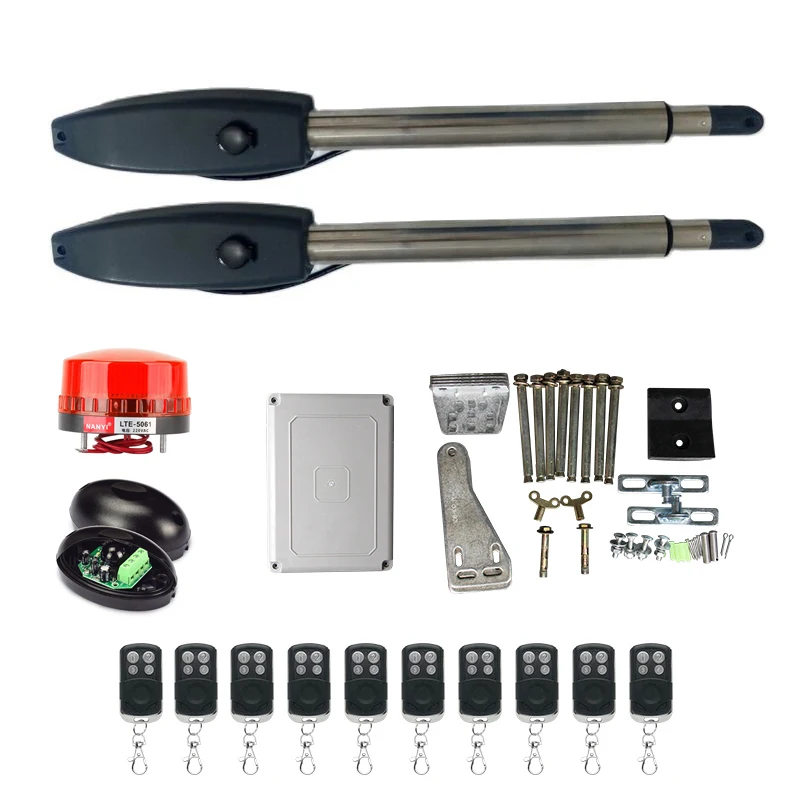 Автоматический Электрический двойной Открыватель для ворот 400 кг с несколькими