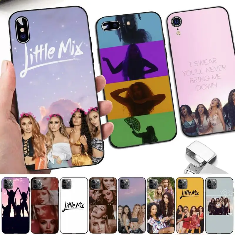 

Little Mix Phone Case for iphone 13 8 7 6 6S Plus X 5S SE 2020 XR 11 12mini pro XS MAX