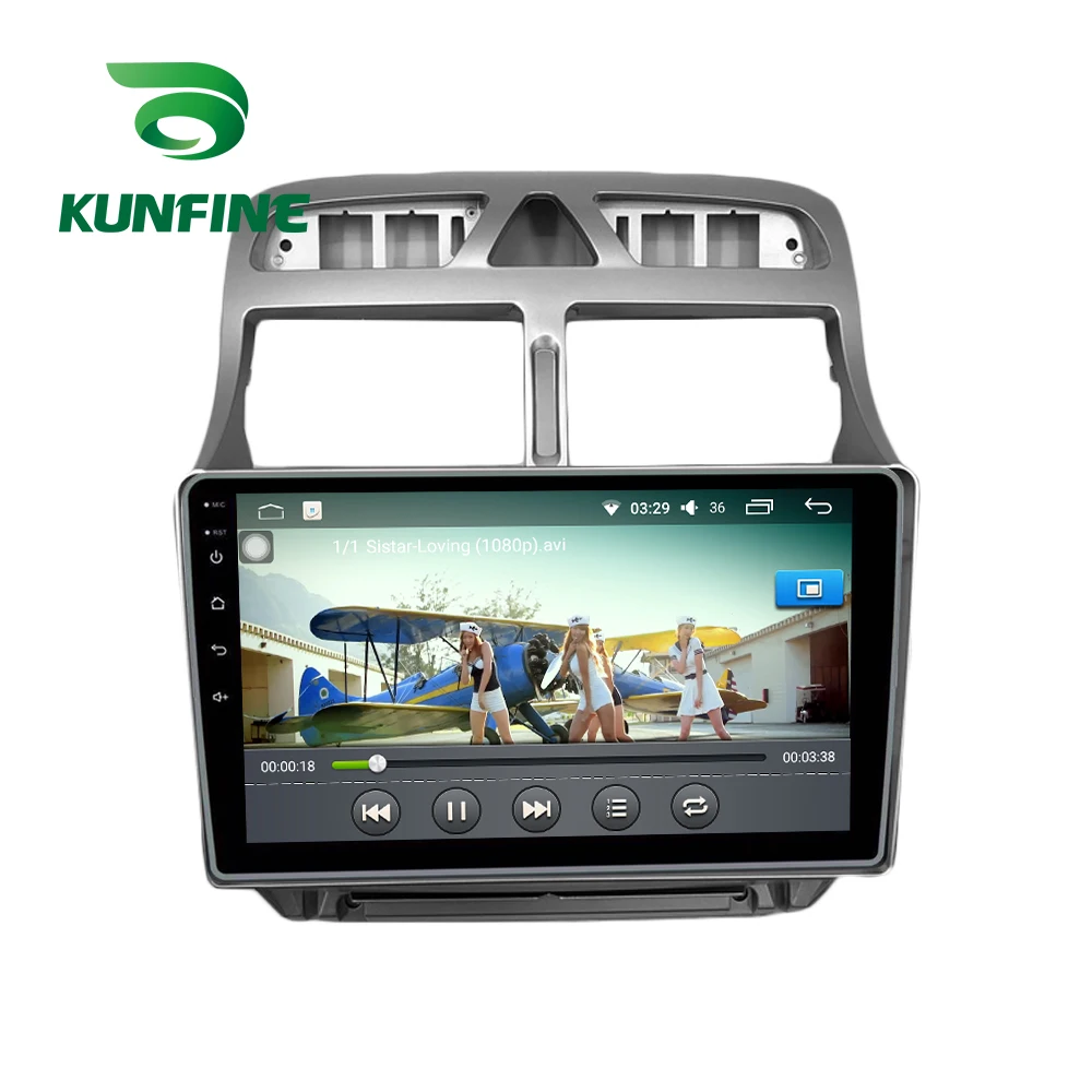 אנדרואיד 10.0 אוקטה Core רכב DVD ניווט GPS מולטימדיה נגן Deckless רכב סטריאו עבור פיג 'ו 307 2002-2013 רדיו WIFI