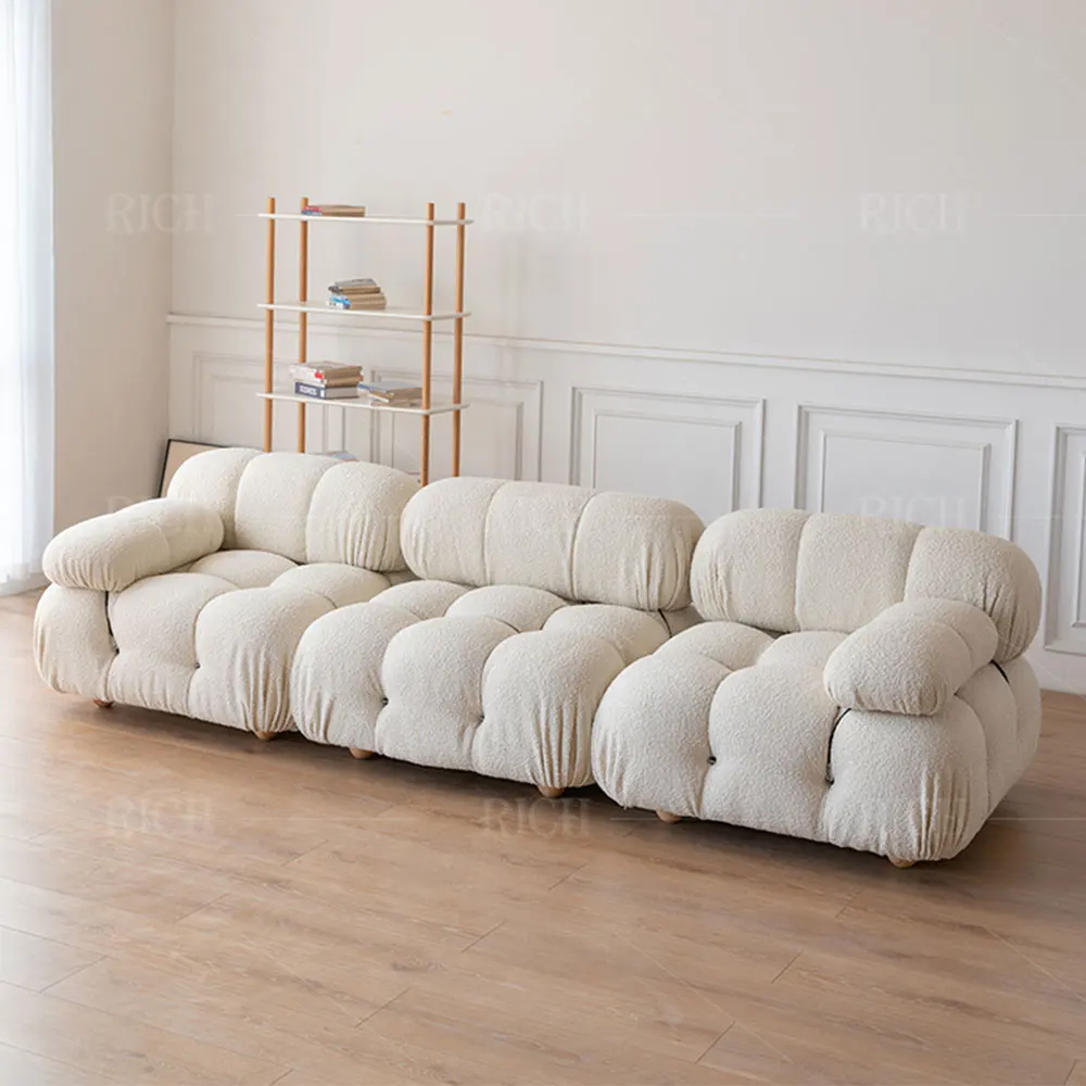 

living room furniture new corner l shaped sofa couch set luxury modern white l shape sofa sectional DIY Tufted Sofa