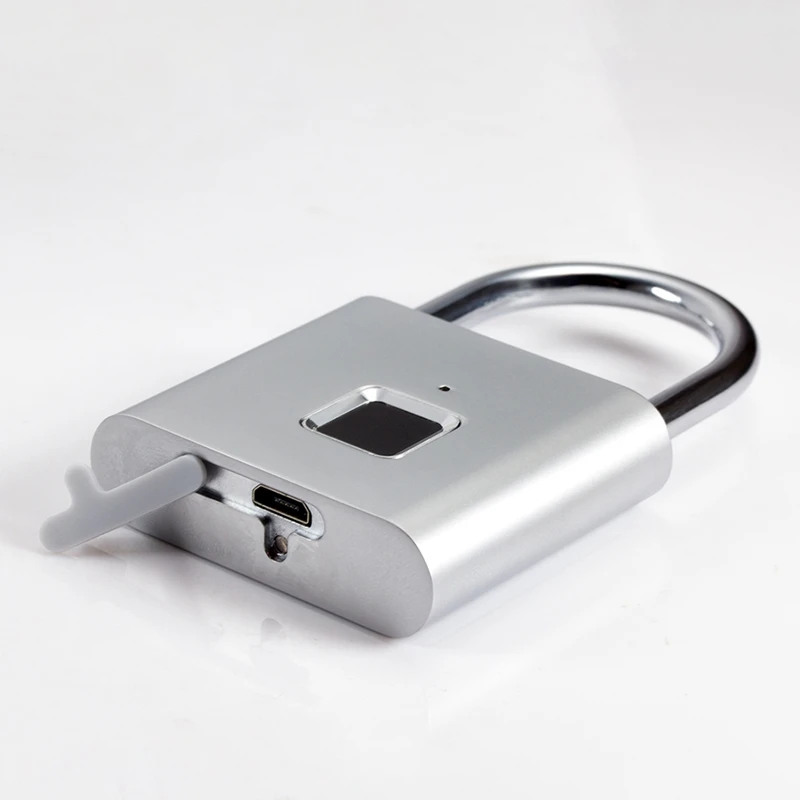 OPQ-USB Charging Smart Keyless Electronic Fingerprint Lock Home Security Safety Padlock Door Luggage | Безопасность и защита