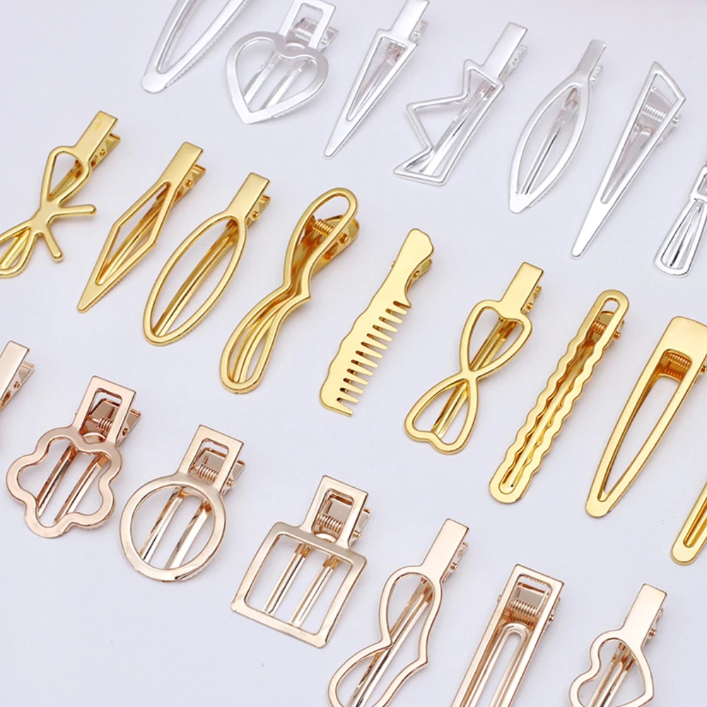 Заколки для волос REGELIN в стиле ретро заколки сделай сам с пустой основой из меди