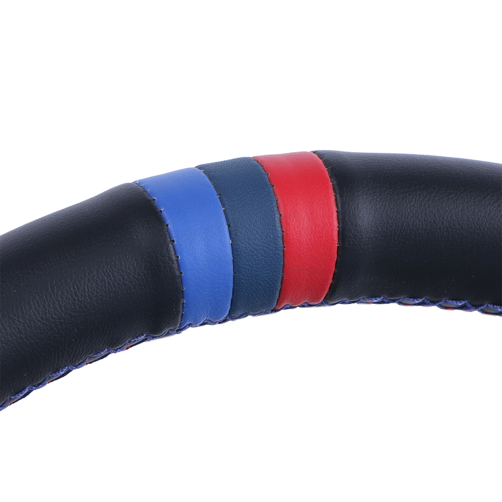 Чехол рулевого колеса автомобиля замша кожа для Golf 4 Passat B5 1996 2003 Seat Leon 1999 2004 Polo