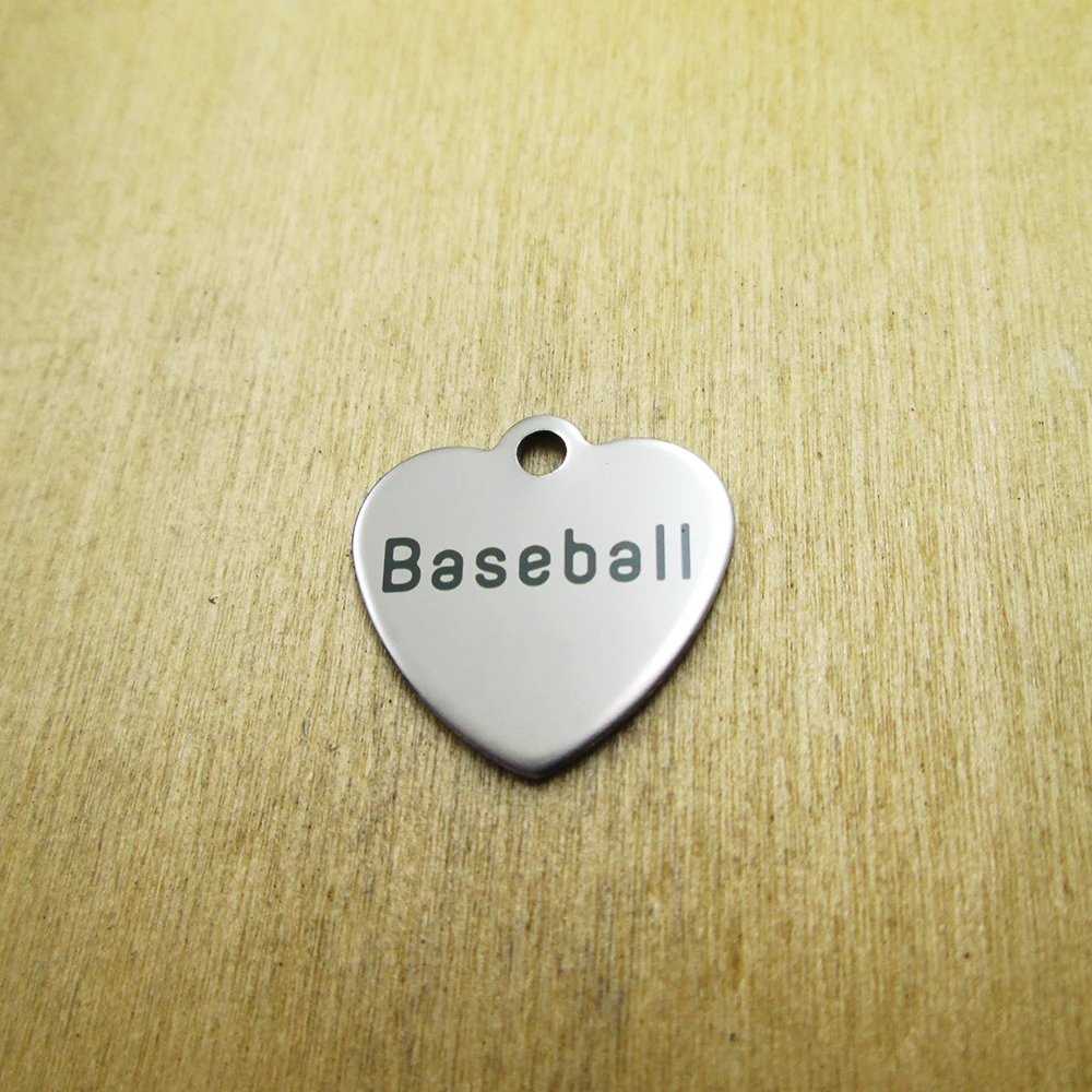 10 шт./лот подвески из нержавеющей стали с лазерной гравировкой|Подвески| |