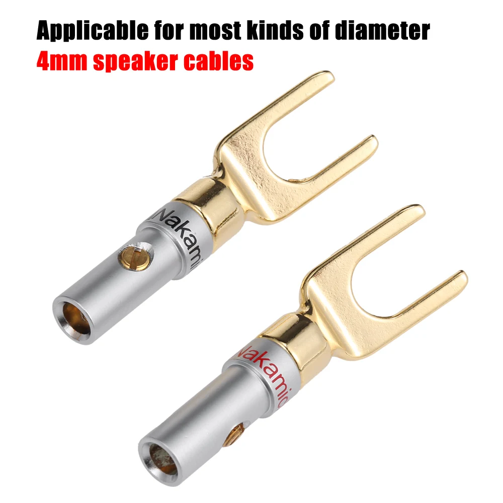 Y-образные разъемы для динамиков адаптер аудиовинта красного черного цветов