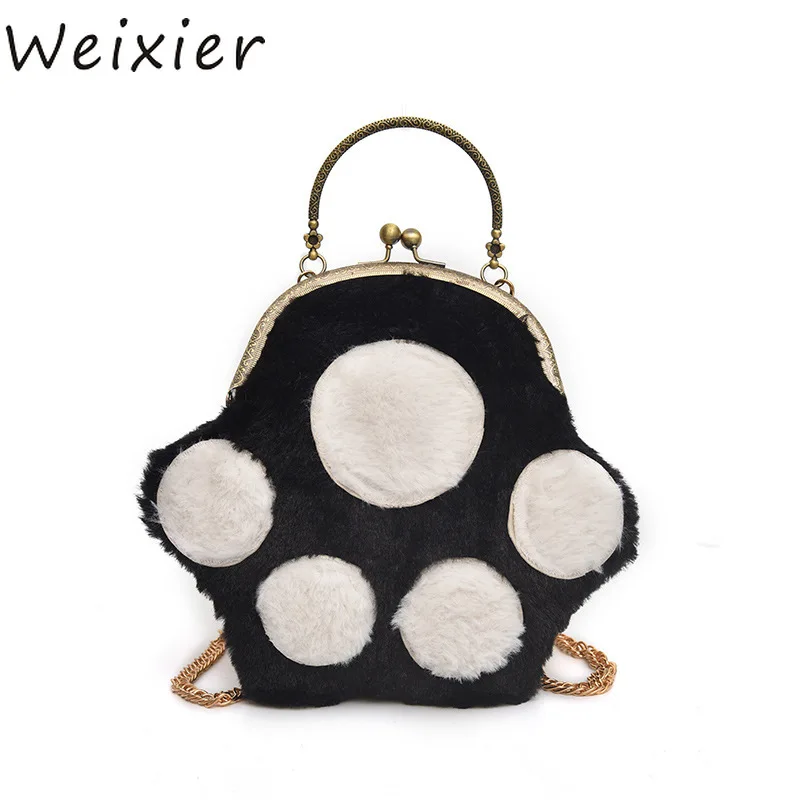 WEIXIER 2019 сумка-мессенджер с заячьими ушками для девочек милая сумочка застежкой