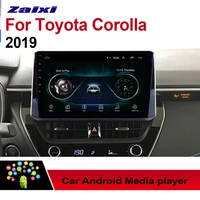 zaixi android car multimedia player gps audio radio stereo for toyota corolla 2019 original style navigation navi bt wifi hd