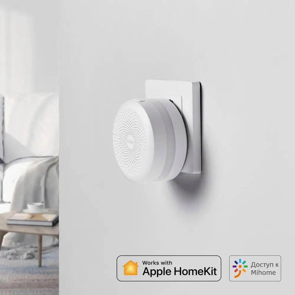 Aqara Hub шлюз RGB LED ночник беспроводной Zigbee подключение пульт дистанционного