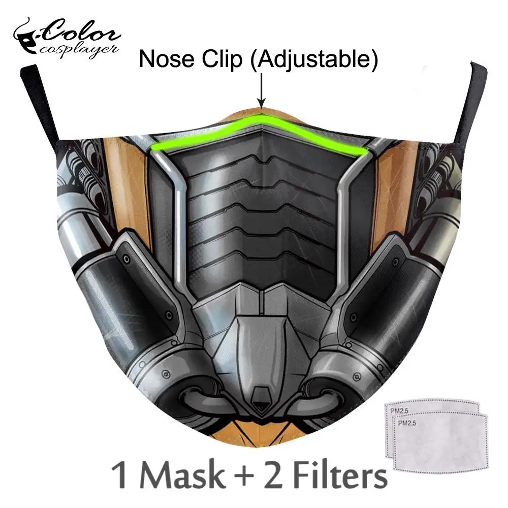 Цветные маски для косплеера Черная пантера звездная лорд регулируемая маска