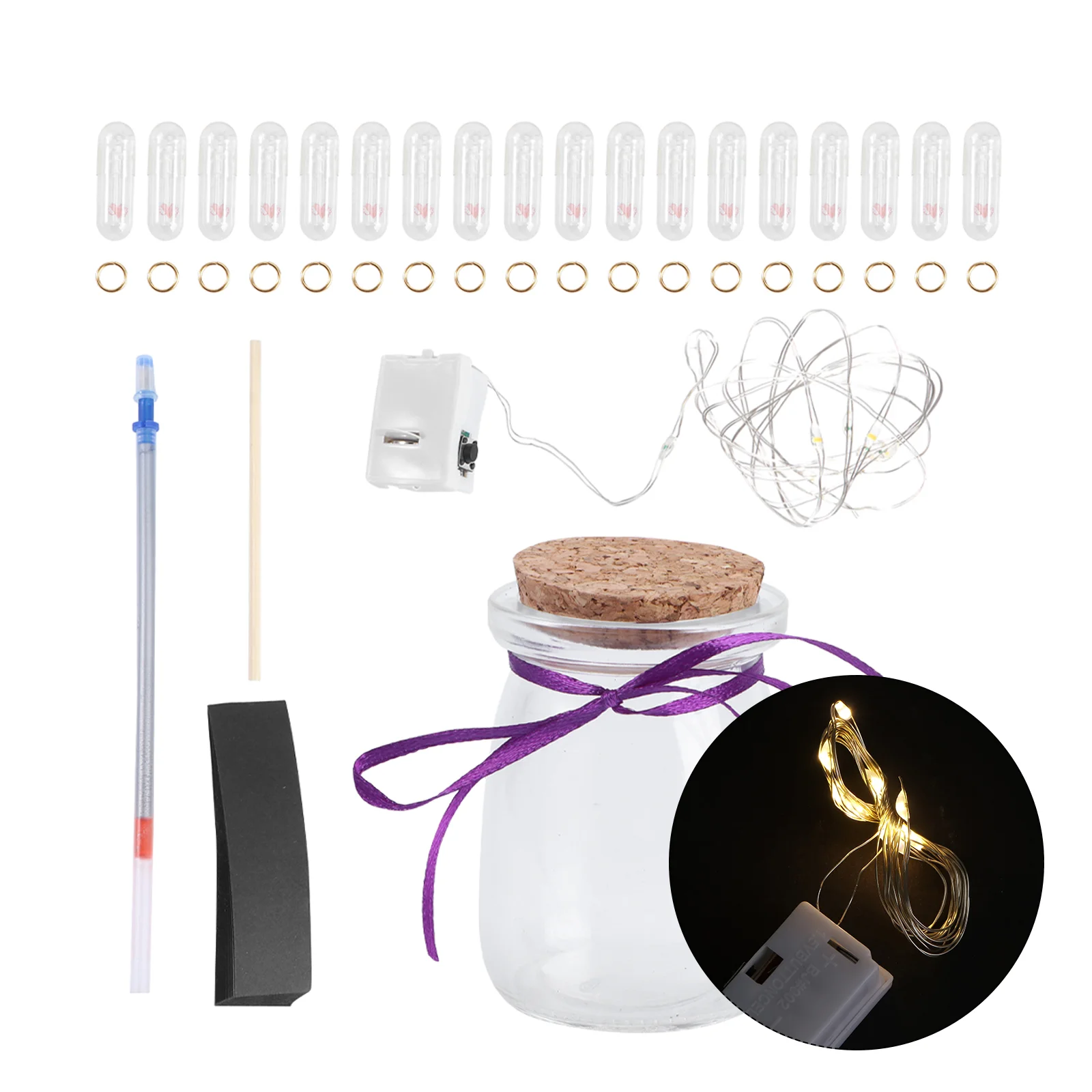 

1 компл., мини-таблетки для желаний, в любом роде, яркая светодиодсветодиодный бутылка