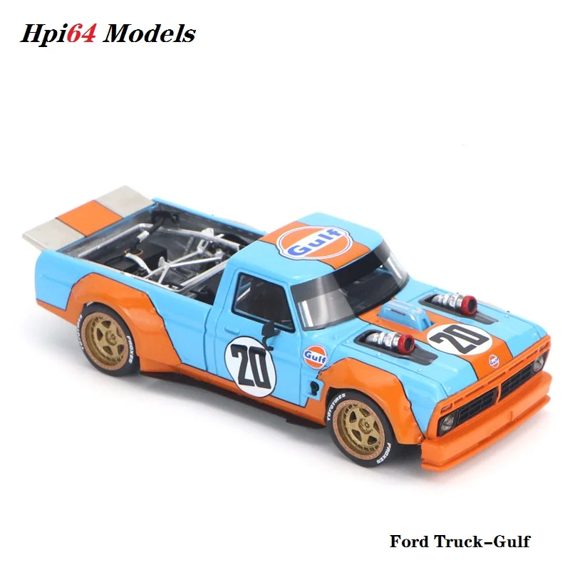 HPI 1:64 ограниченный выпуск пикапа Ford модель автомобиля голф Бэй из смолы коллекция